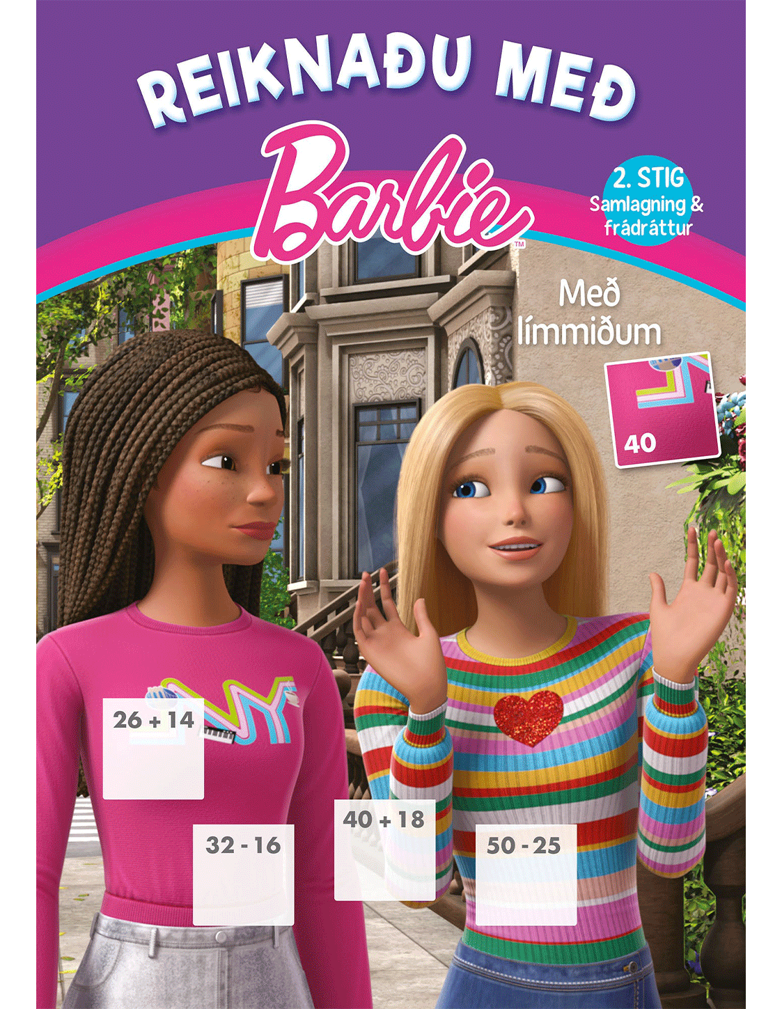 Reiknaðu með Barbie - 2.stig samlagning og frádráttur