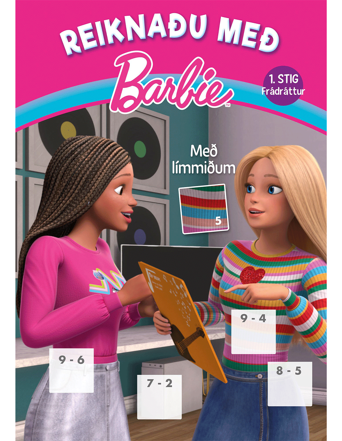 Reiknaðu með Barbie - 1.stig frádráttur
