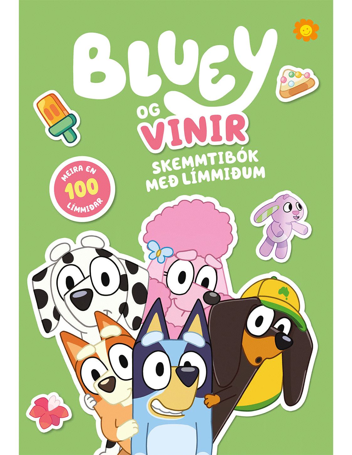 Blæja og vinir hennar - límmiðabók