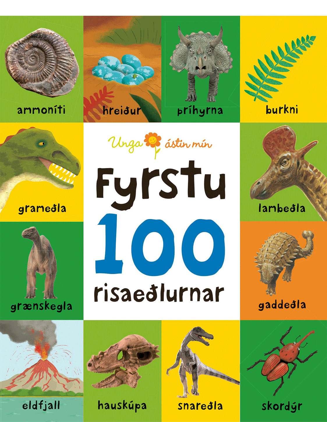 Fyrstu 100 risaeðlurnar lítil