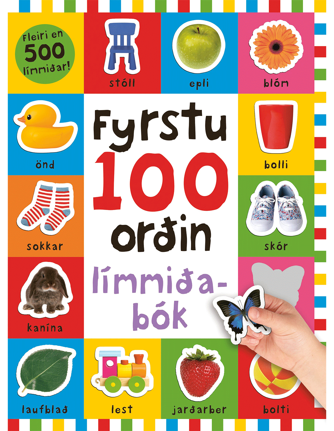 Fyrstu 100 orðin - límmiðabók
