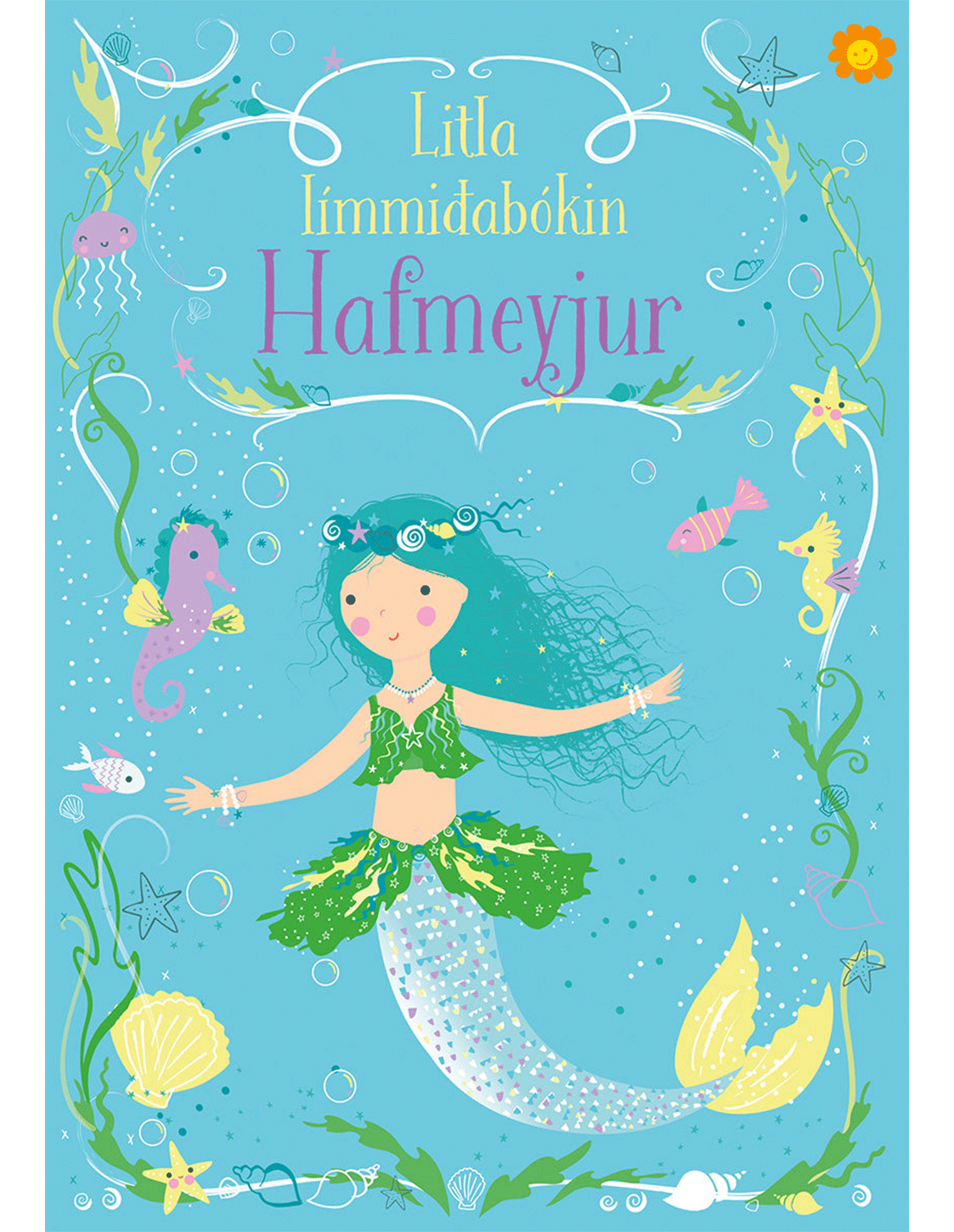 Litla límmiðabókin hafmeyjur