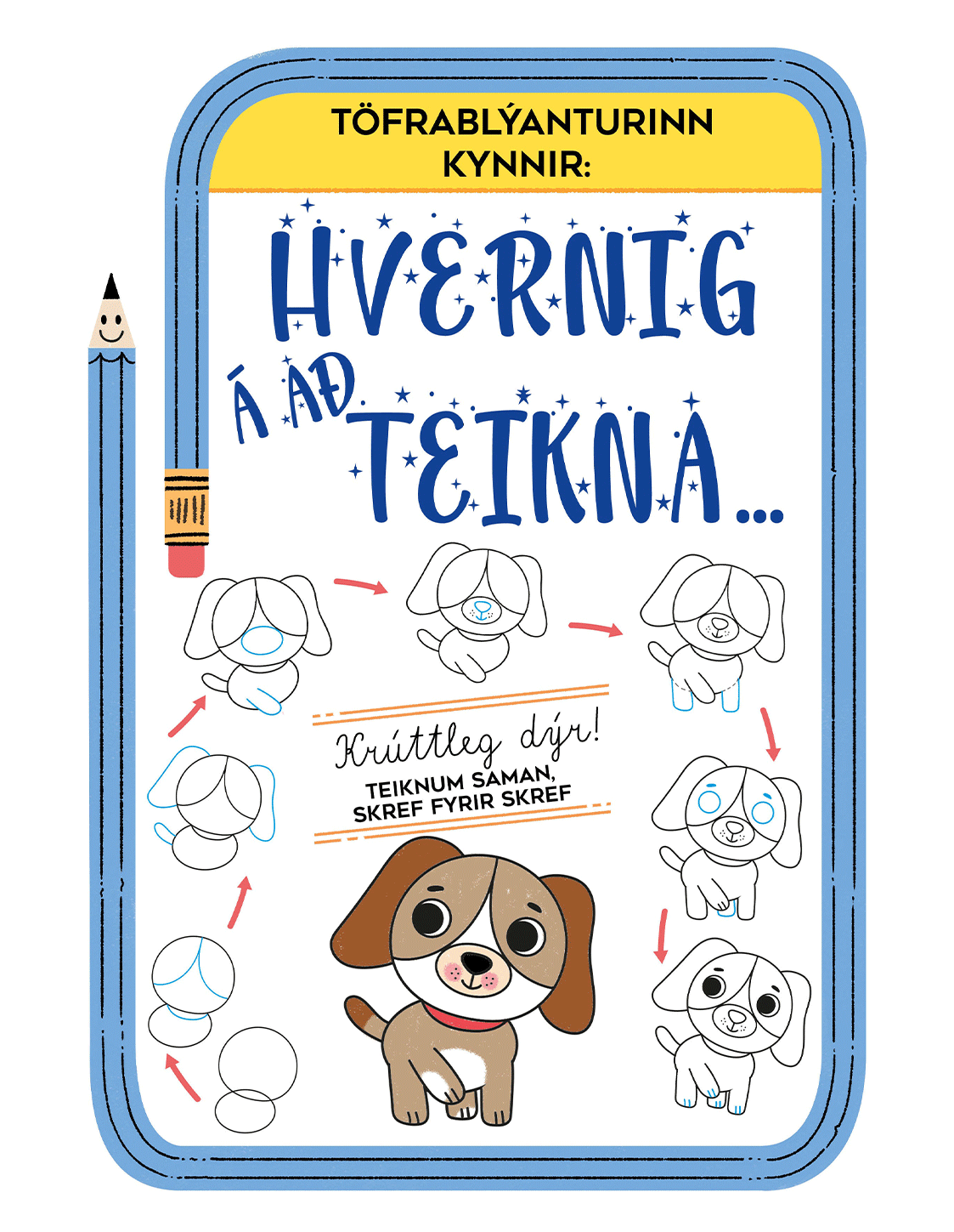 Blái töfrablýanturinn – Hvernig á að teikna