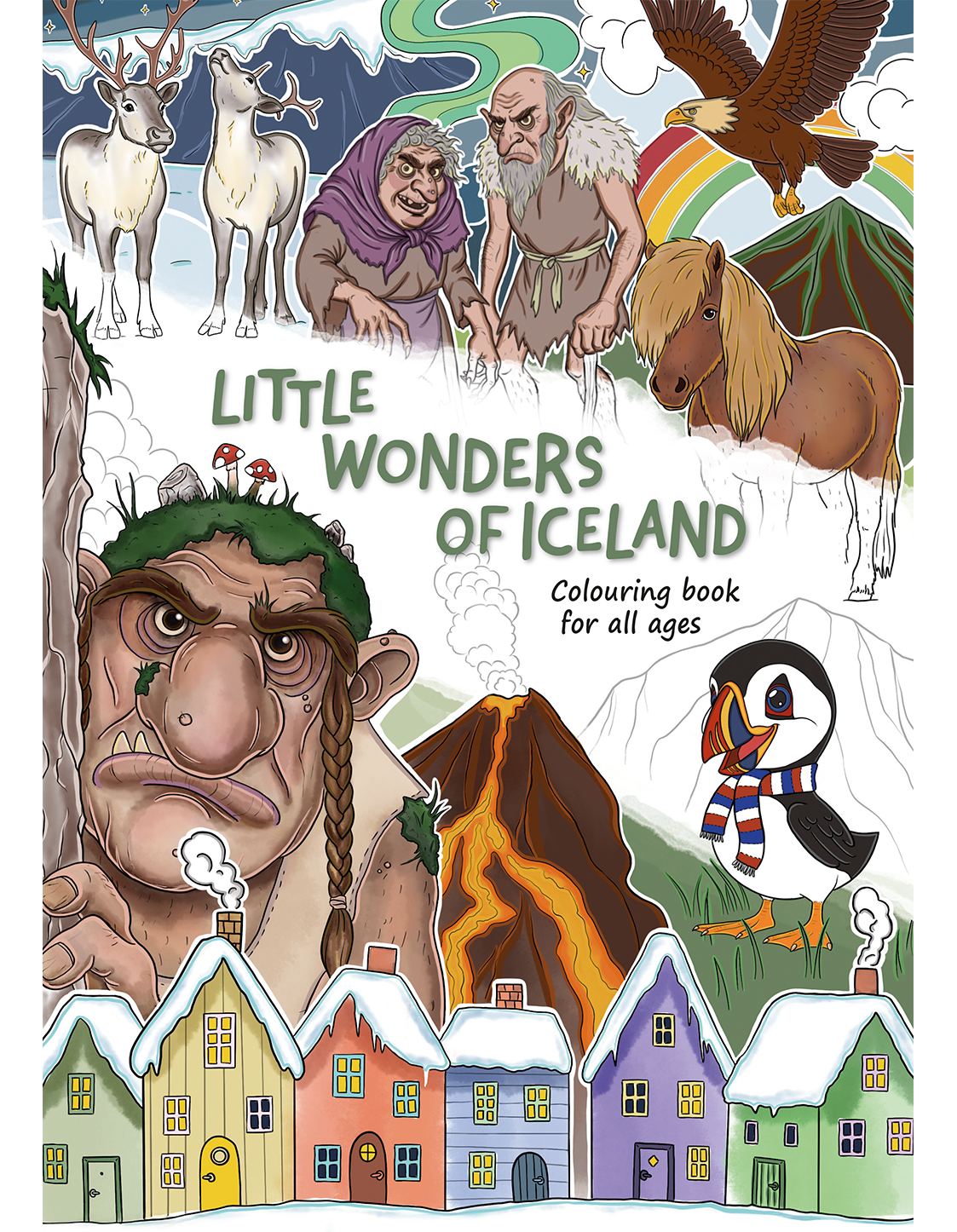 Little wonders of Iceland - Coloring book