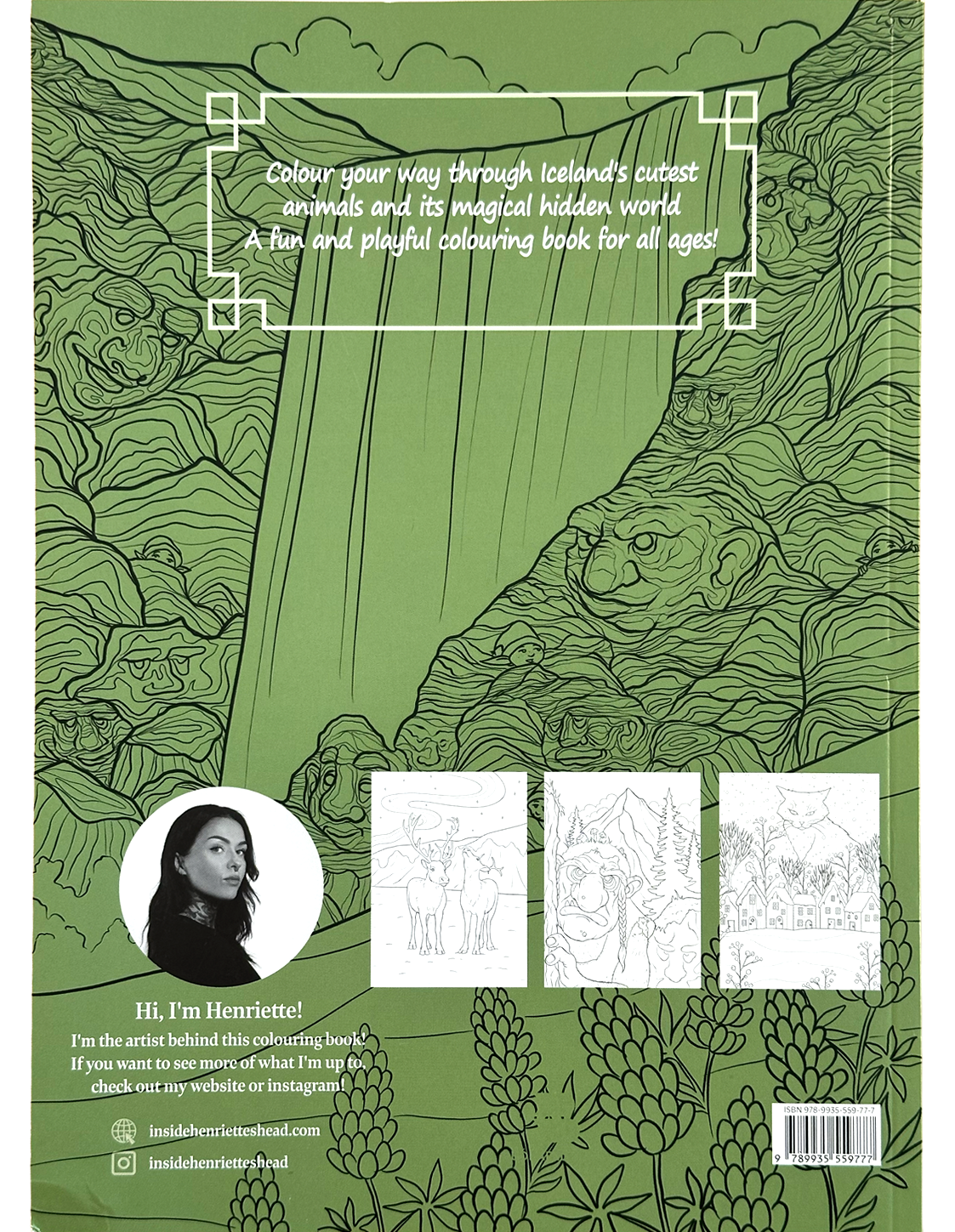 Little wonders of Iceland - colouring book