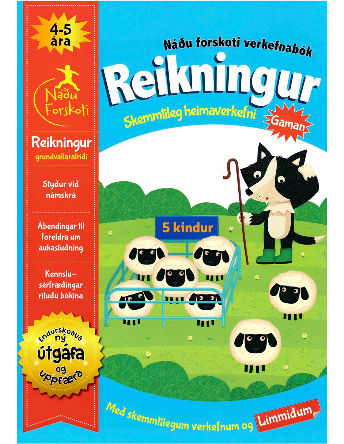 Náðu forskoti - Reikningur 4-5 ára