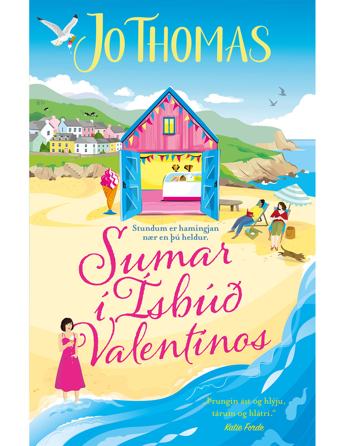 Sumar í ísbúð Valentinos