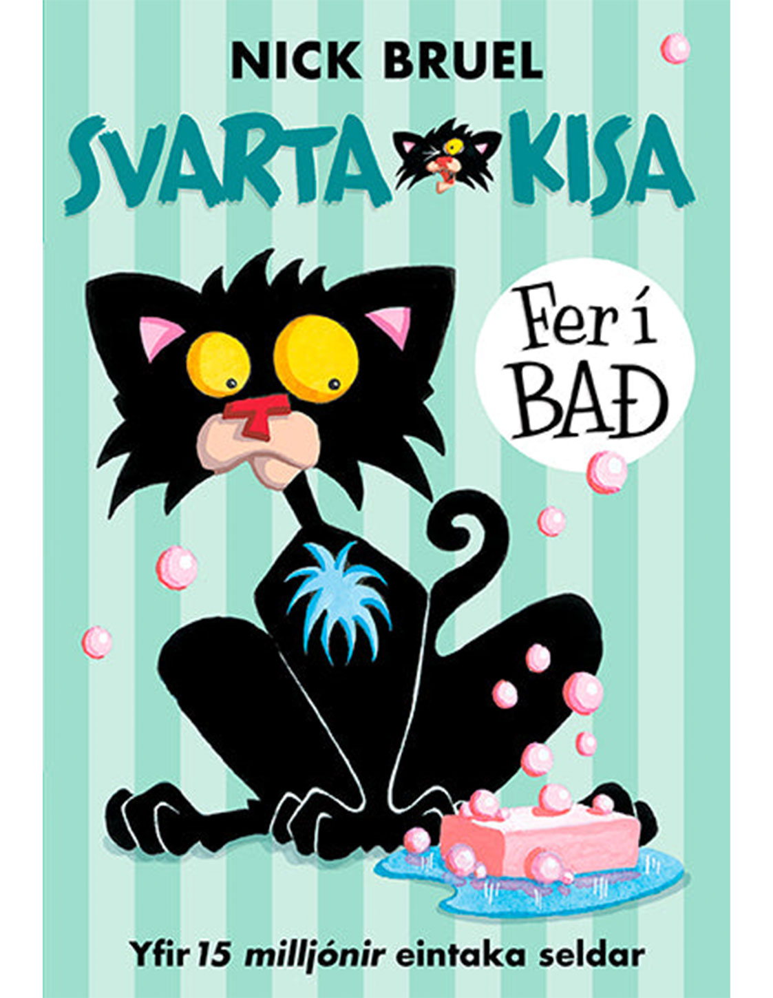 Svarta kisa - Fer í bað