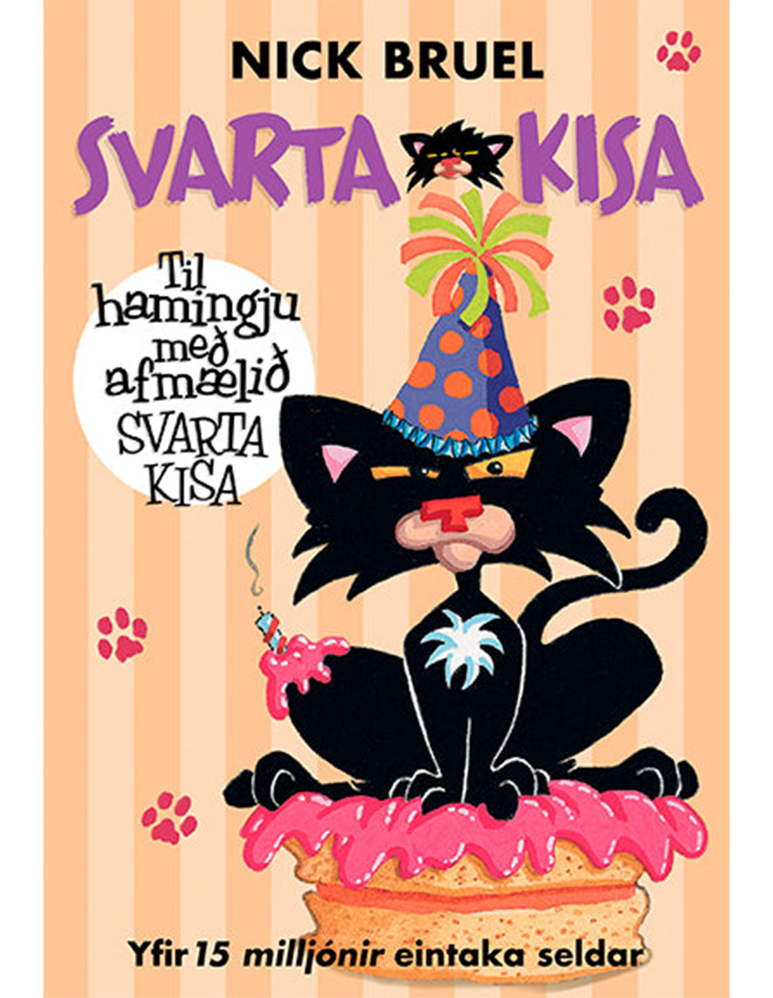 Til hamingju með afmælið svarta kisa