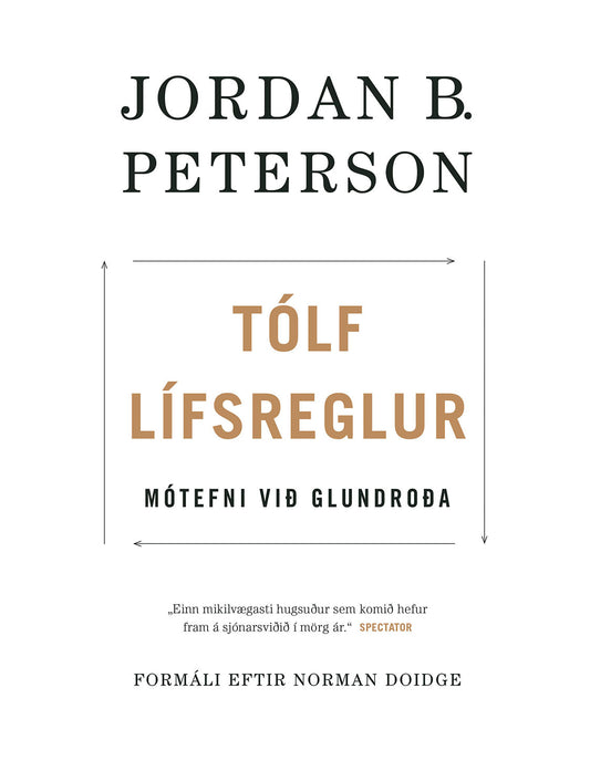 Tólf lífsreglur - Mótefni við glundroða