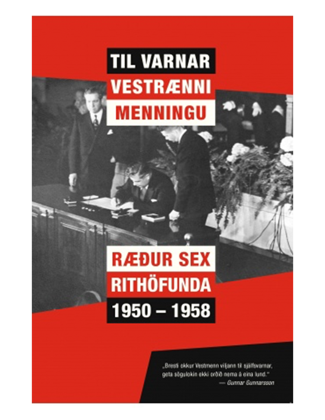 Til varnar vestrænni menningu
