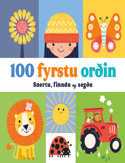 100 fyrstu orðin - Snertu og finndu - Filtbók