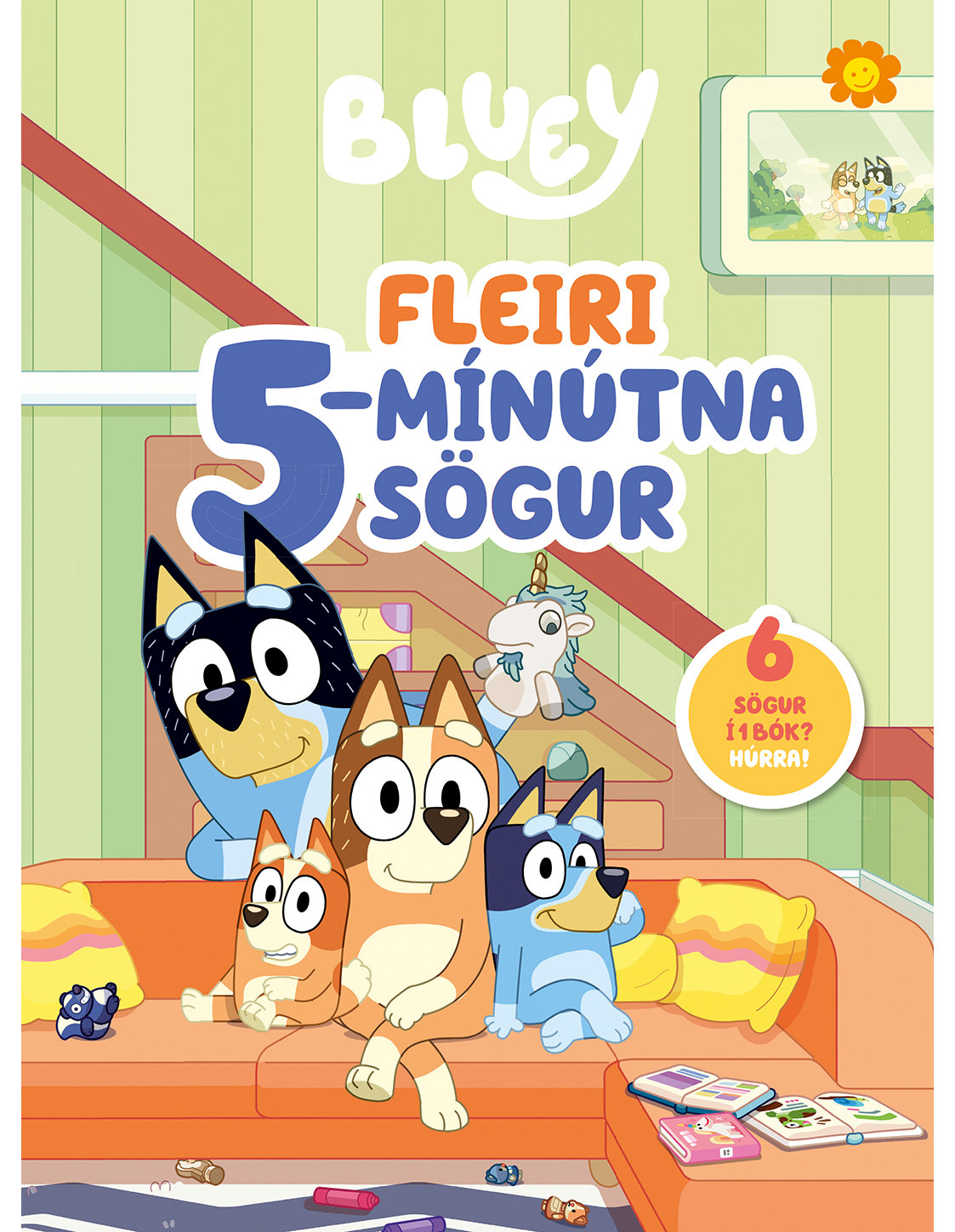 Bluey - Fleiri 5 mínútna sögur – Bókafélagið
