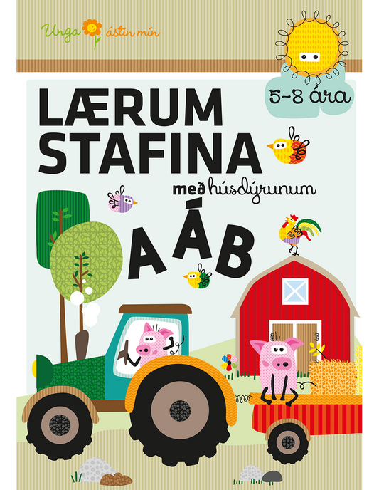 Lærum að skrifa stafina með húsdýrunum