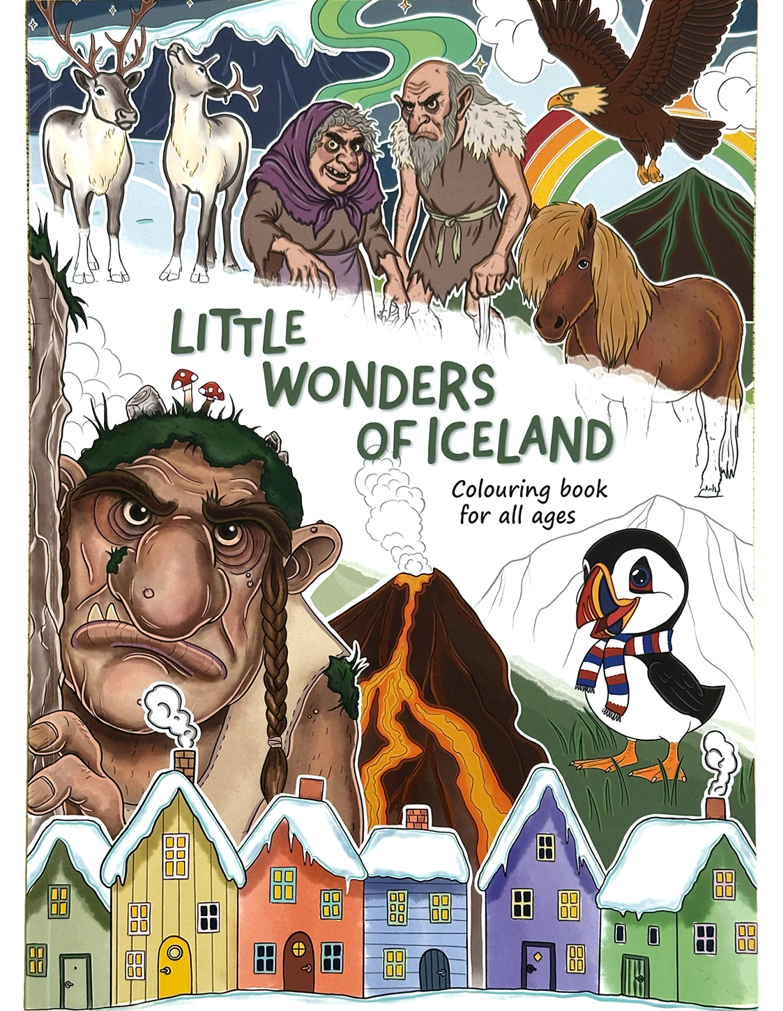 Little wonders of Iceland - colouring book