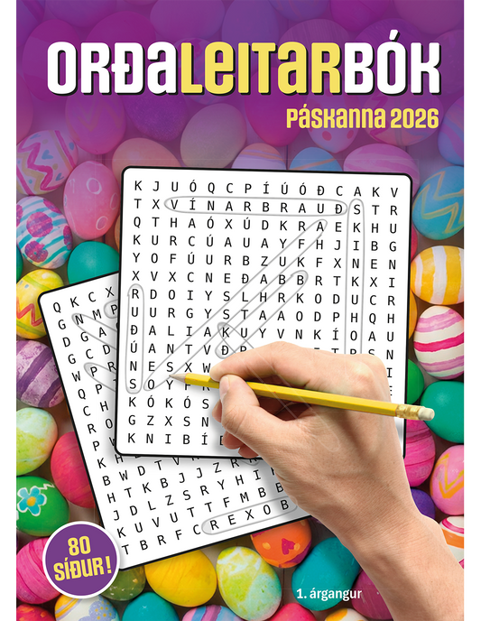 Orðaleitarbók páskanna 2026