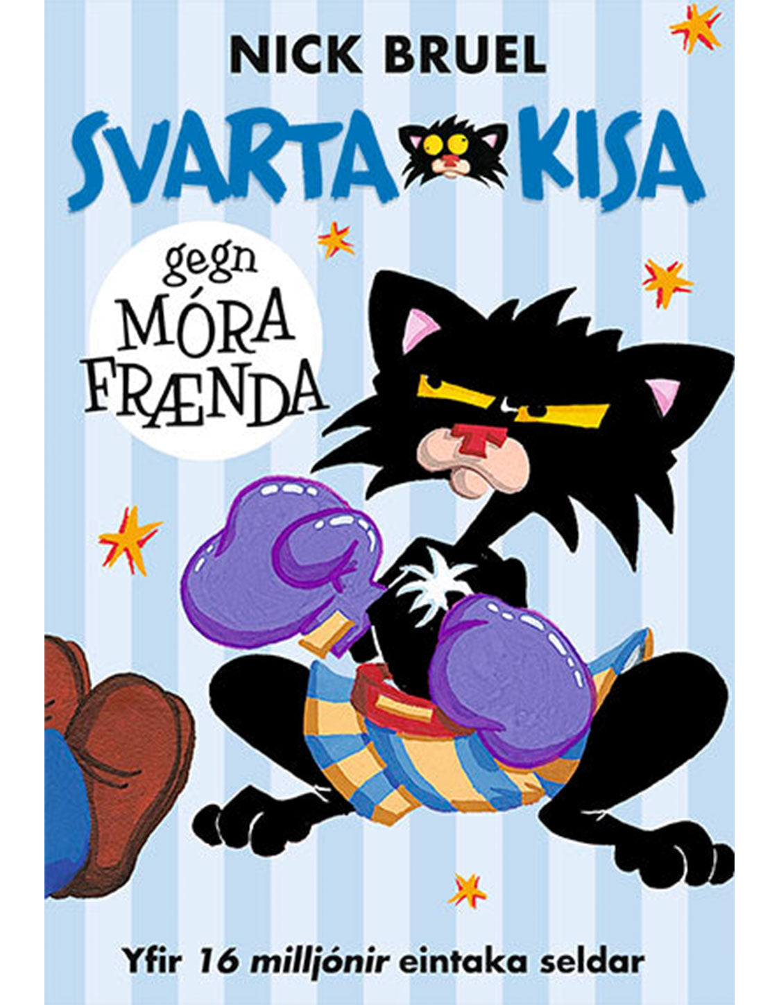 Svarta kisa gegn Móra frænda
