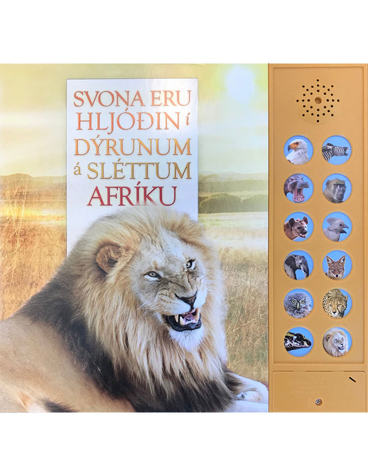 Svona eru hljóðin - dýrin í Afríku