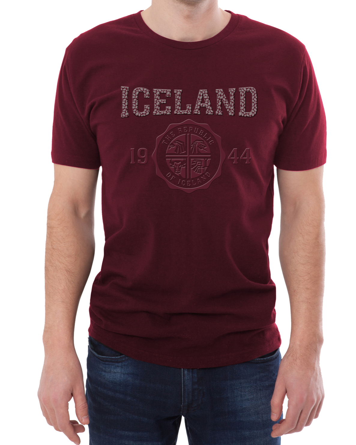 Burgandy bolur Iceland L