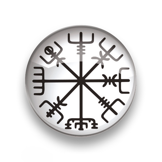 Glersegull Vegvísir&nbsp; hringlóttur 5*5