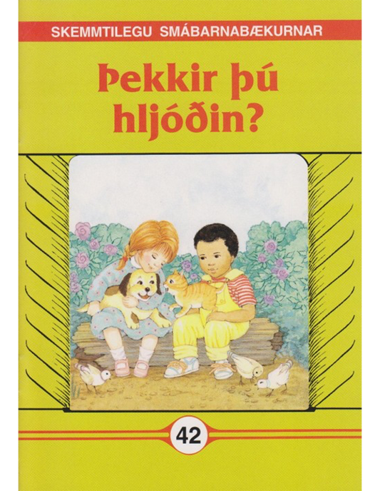 Þekkir þú hljóðin? - Skemmtilegu smábarnabækurnar