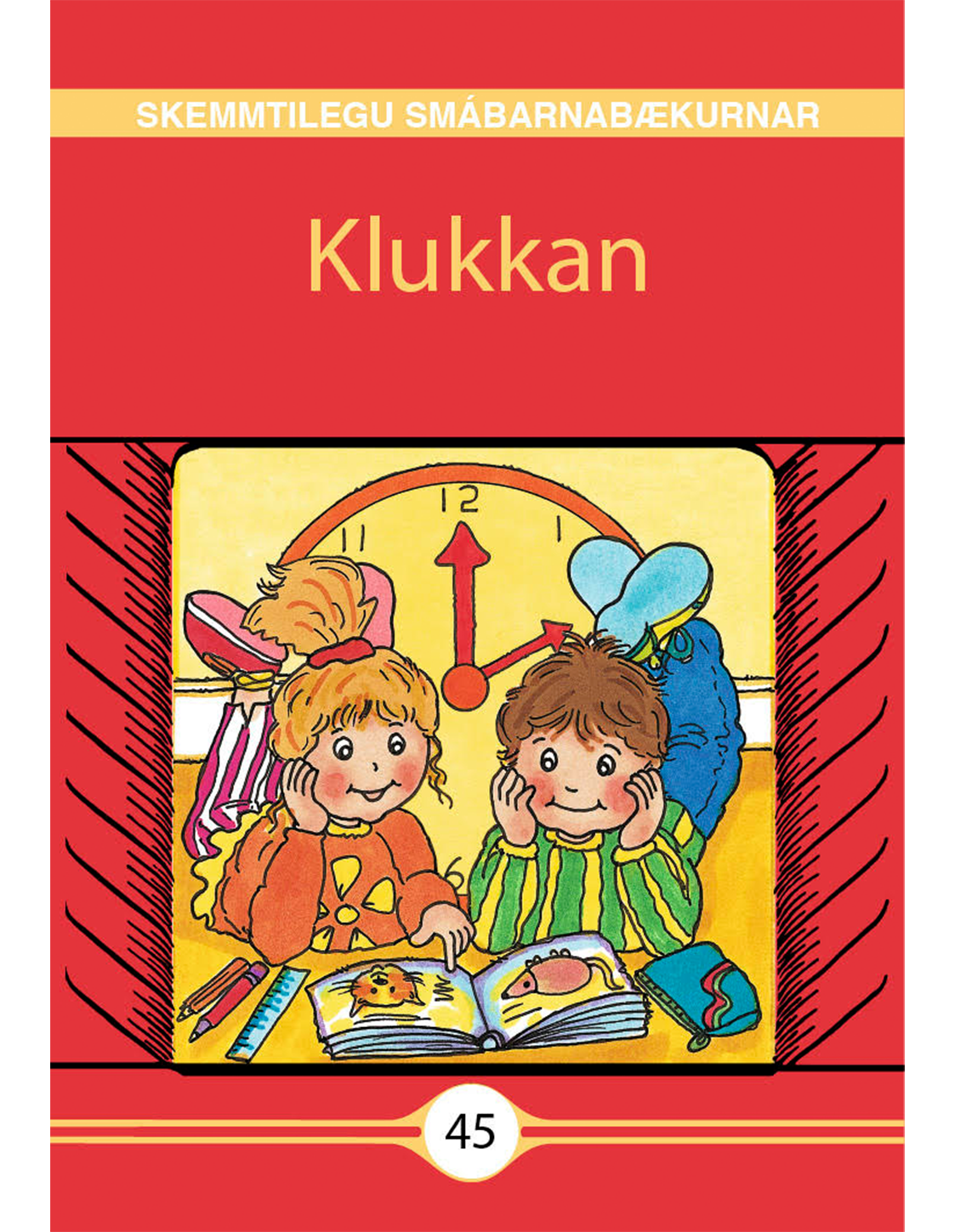 Klukkan - Skemmtilegu smábarnabækurnar