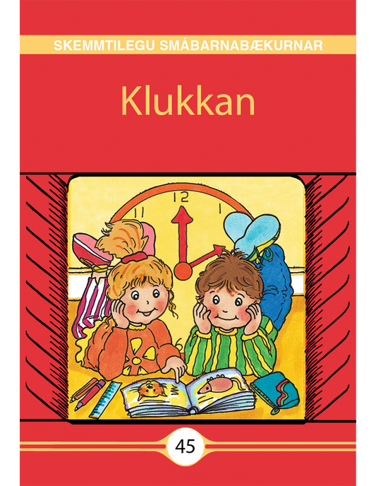 Klukkan - Skemmtilegu smábarnabækurnar