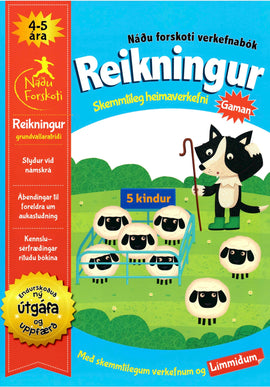 Náðu forskoti - Reikningur 4-5 ára